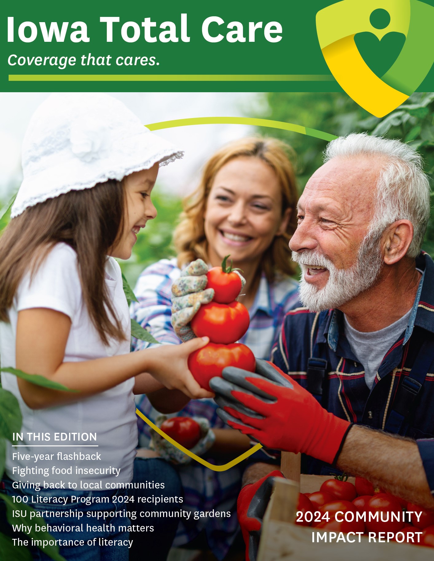 Community Impact Report cover: Coverage that cares